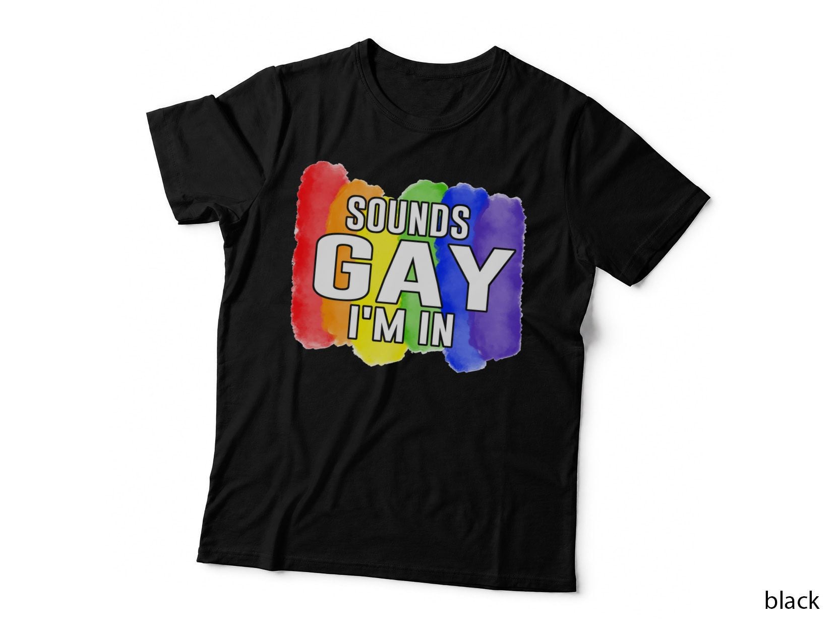 LGBT Pride T-Shirt, Rainbow Gay Pride, LGBTQ+ Community