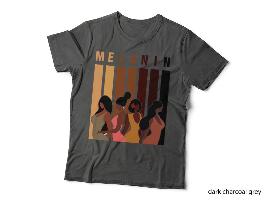 Melanin Shades Women Black Pride Black Culture T-Shirt
