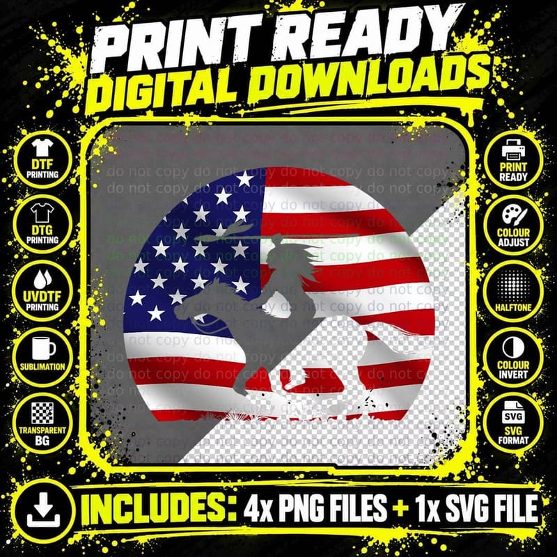 Native American Heritage US Flag Pride Native American Png SVG Digital Bundle