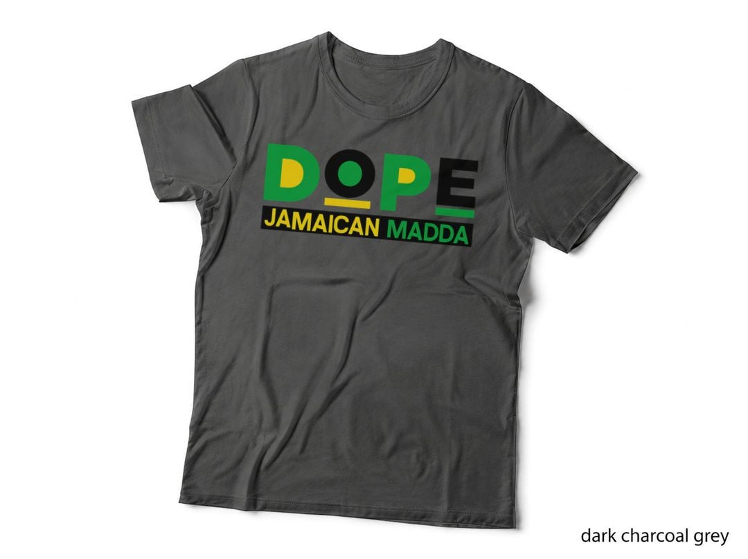 Patriotic Women Jamaica Pride Dope Jamaica Mada Jamaican T-Shirt