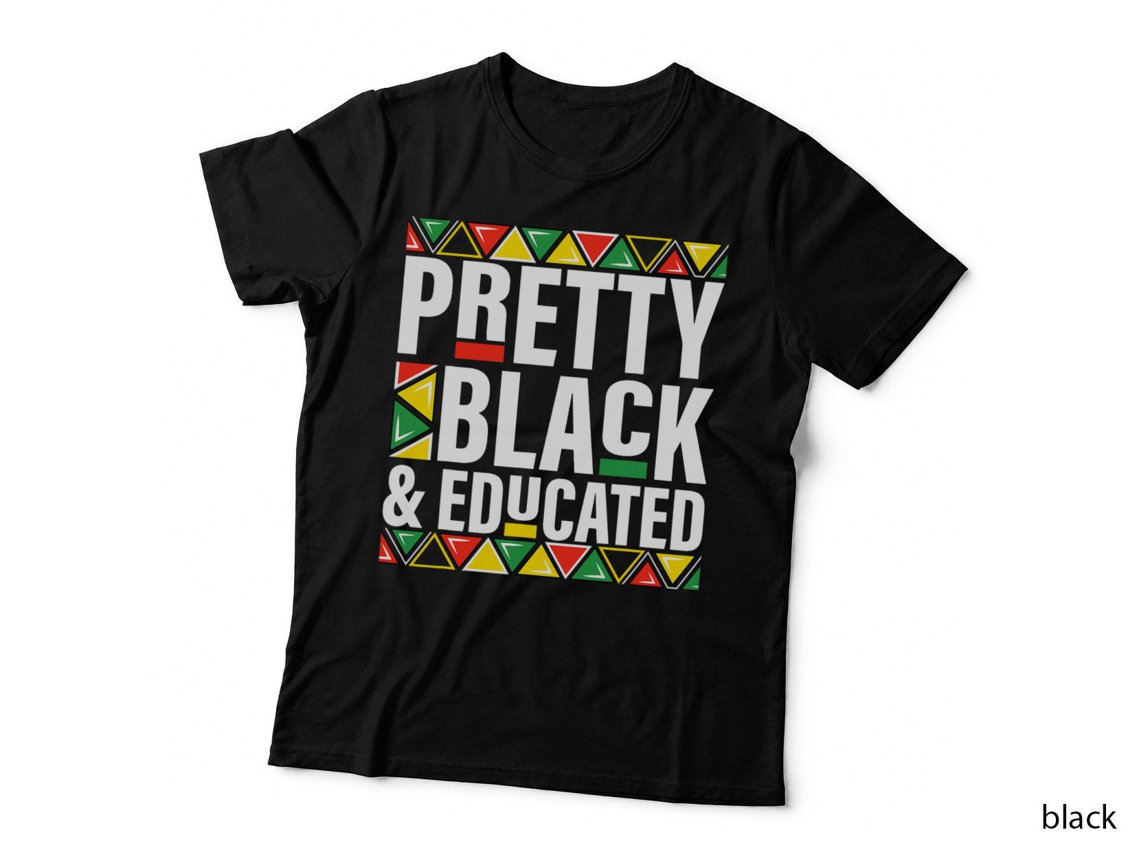 Pretty Black & Educated BAE Aka Black History Pride Women T-Shirt