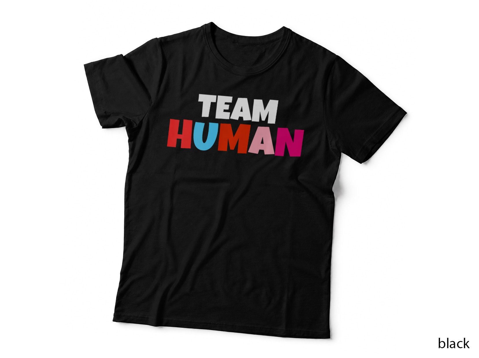 Team Human Lesbian Feminism LGBT, Lesbian Pride Gift T-Shirt