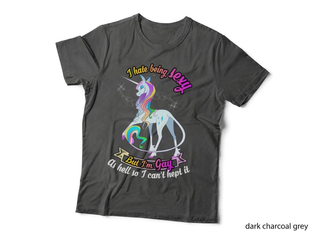 Unicorn Pride T-Shirt, Funny Sarcasm, LGBTQ+ Pride Apparel