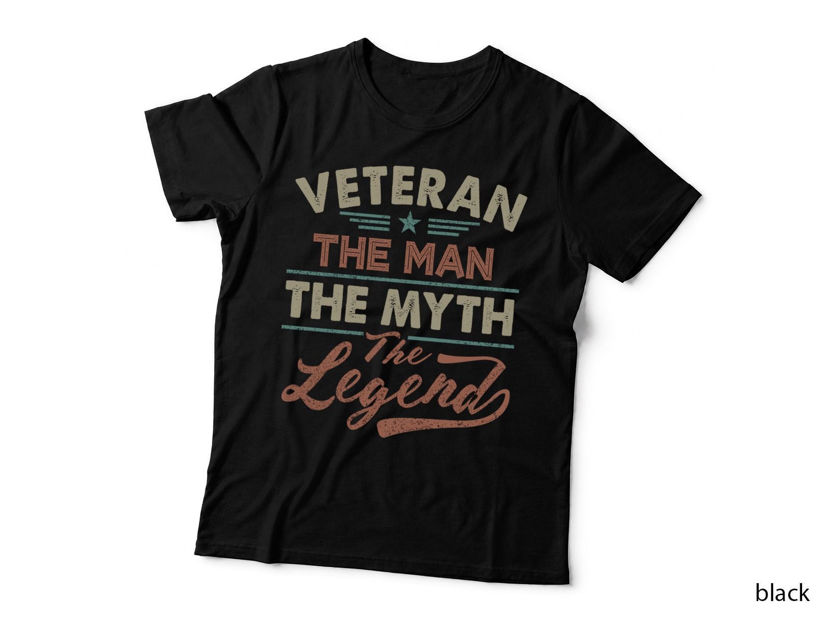 Veteran Legend T-Shirt, Patriotic Apparel, Military Pride