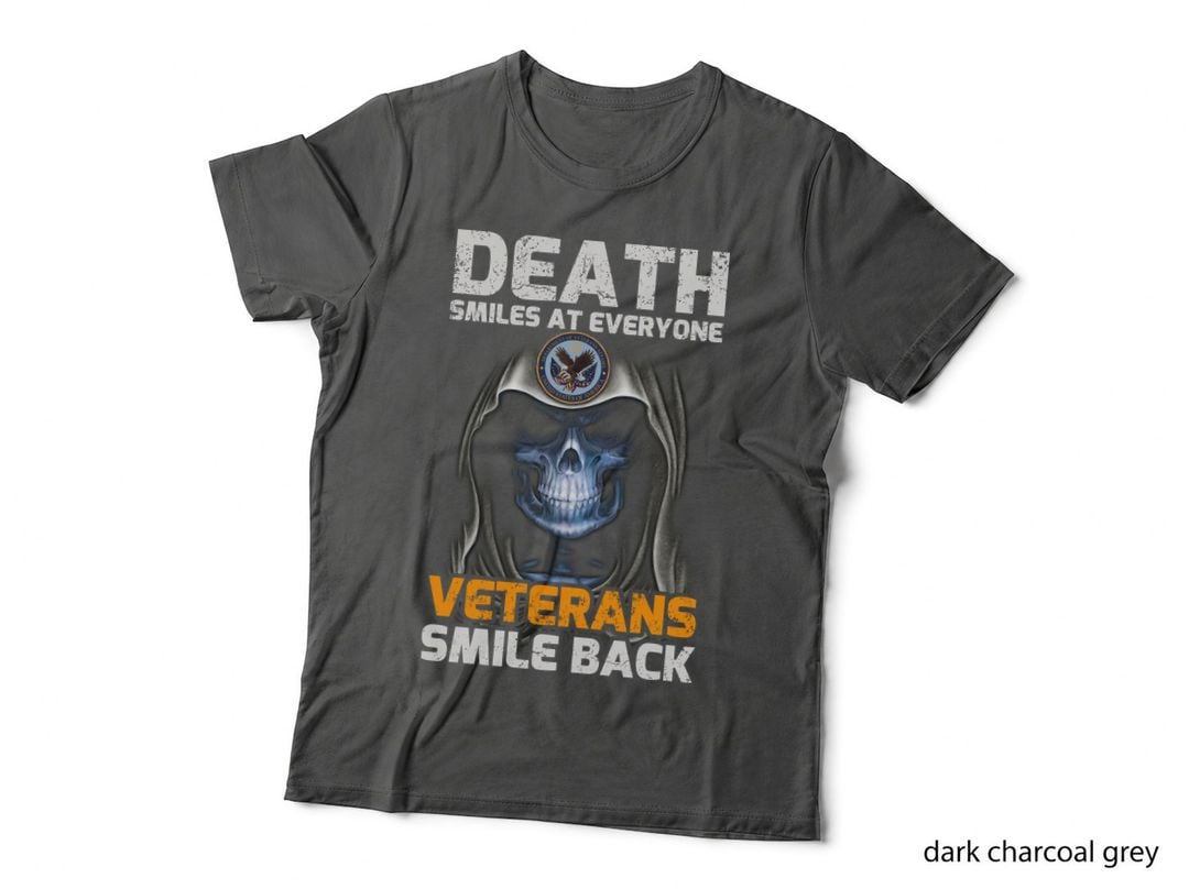 Veterans Smile Back T-Shirt, Patriotic Apparel, Military Pride