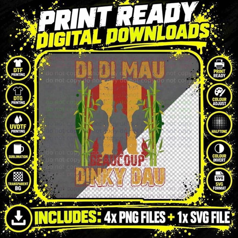 Vietnam Veteran T-Shirt, Vintage Retro Design Png SVG Digital Bundle