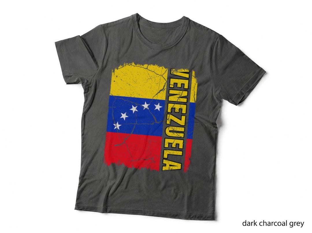 Vintage Venezuelan Flag Venezuela Pride Roots Heritage Gift T-Shirt