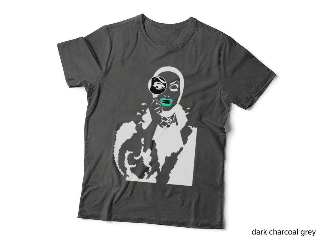 Little Edie Monsoon Drag Queen Race Graphic T-Shirt