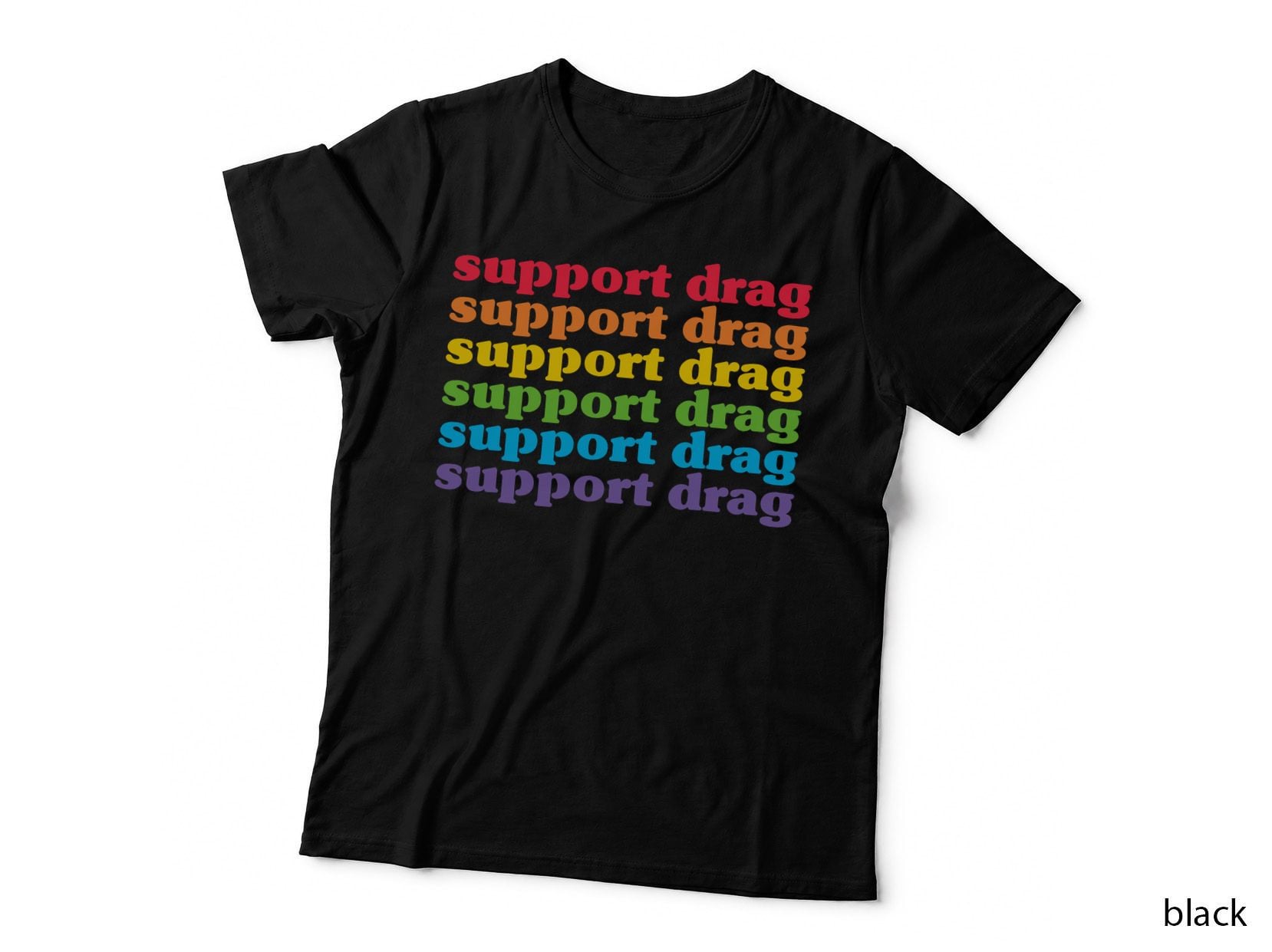Pro Drag Queen Top LGBTQ Rights Support Drag Is Not a Crime T-Shirt