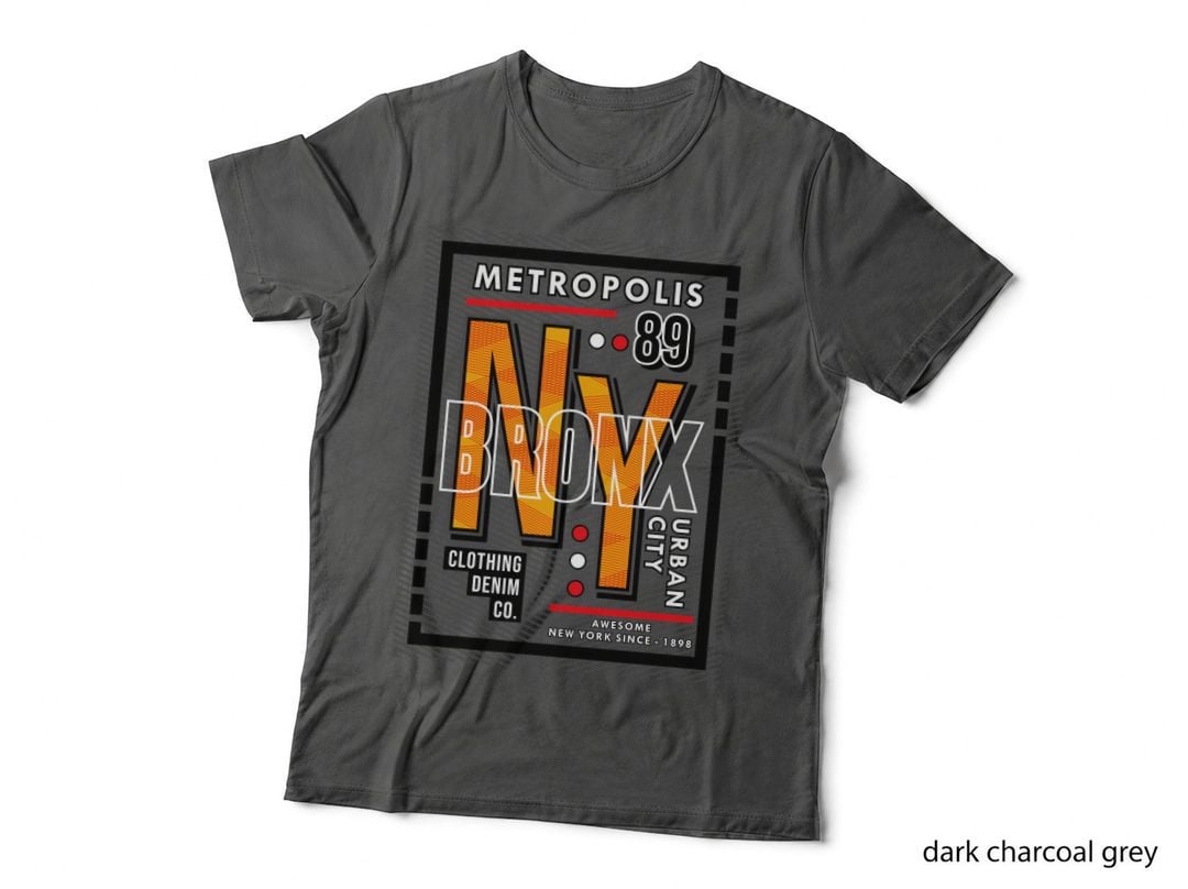 Bronx Metropolis 89 Urban Clothing Denim Co Awesome New York Streetwear T-Shirt