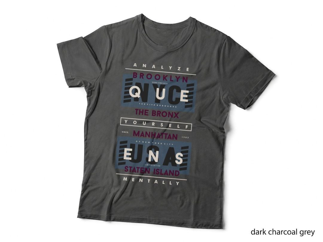 Brooklyn Bronx Manhattan Analyze Que the Yourself East Staten Island Nyc T-Shirt