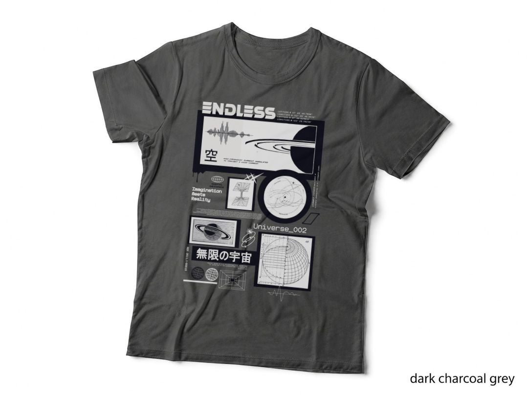 Endless Imagination Meets Reality Universe 002 Space Planets Galaxy T-Shirt