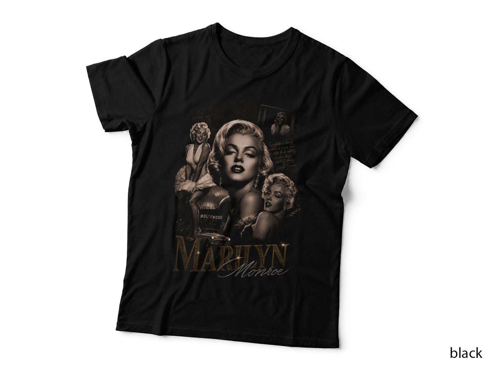 Hollywood Icon Vintage Halftone T-Shirt, 1950s Glamour Actress Tee, Retro