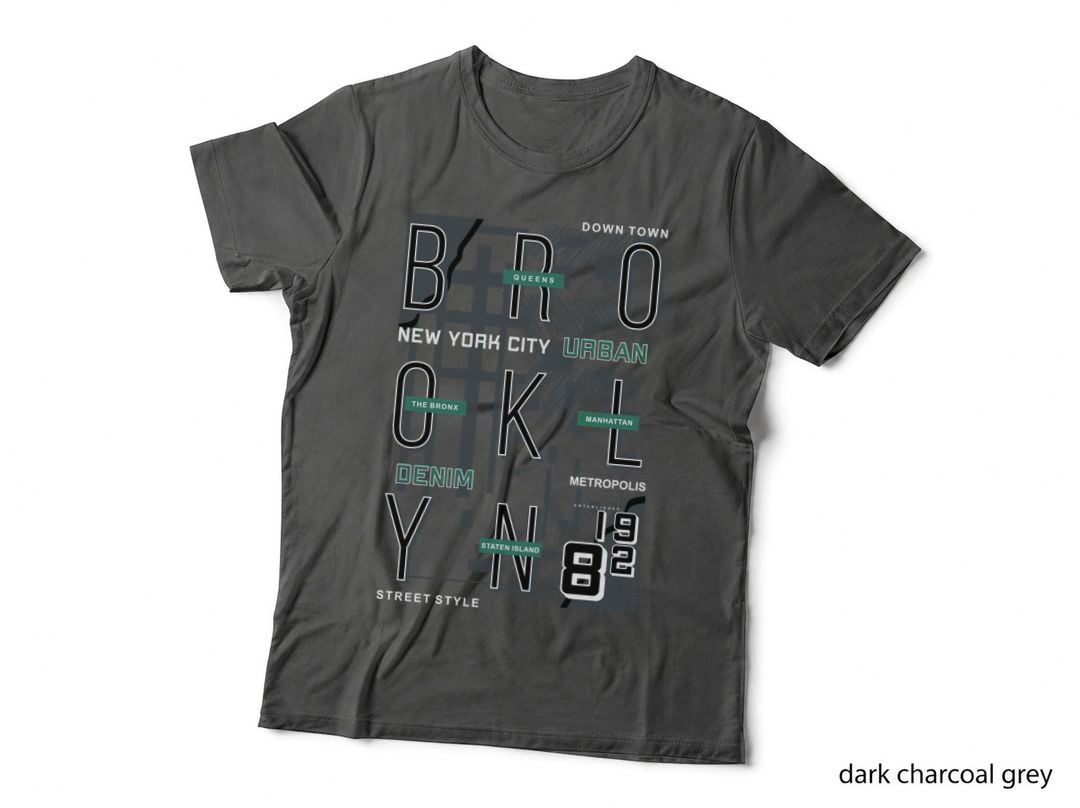 Nyc Borough Metropolis Down Town Queens New York City Urban the White T-Shirt