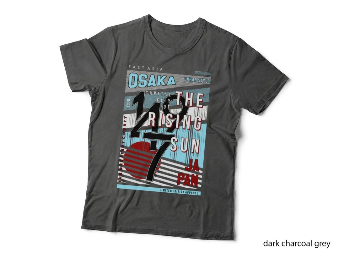 Osaka Capital the City of the Rising Sun Japan Retro Vintage Japanese T-Shirt