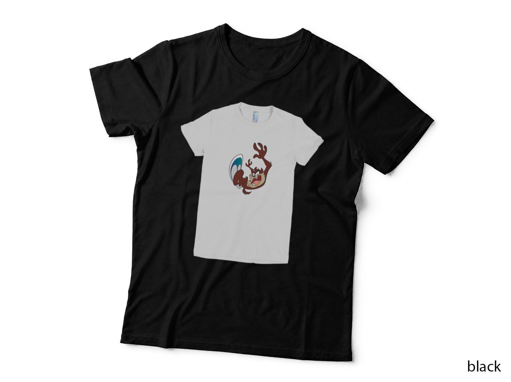 Two Cartoon Characters Style Retro T-Shirt