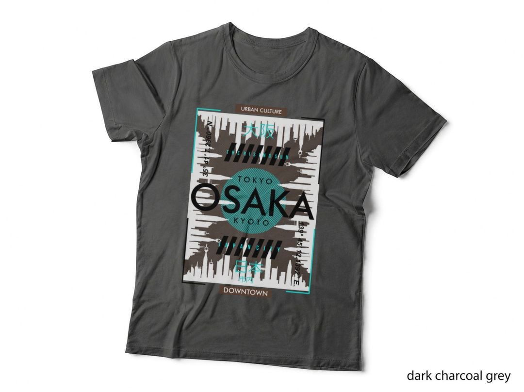 Urban Culture Tokyo Osaka Kyoto Downtown Japan Cities Skyline Retro T-Shirt