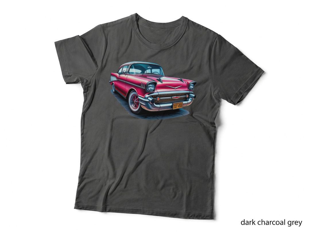 Vintage Car 921-65 Red Retro Classic T-Shirt