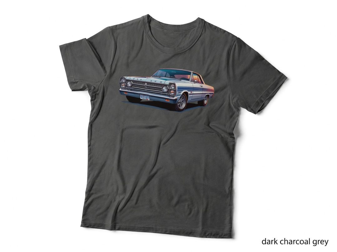Vintage Car White Cream Retro Classic T-Shirt
