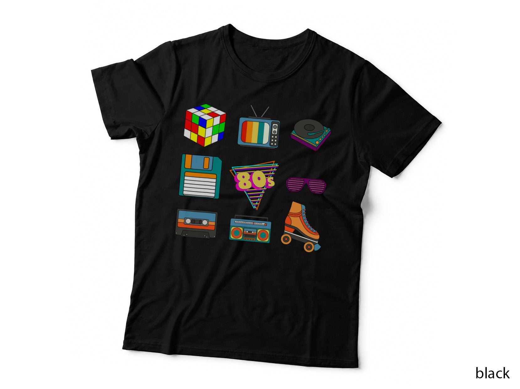 80's Retro Fashion Throwback Culture Disco Music Party Lover T-Shirt