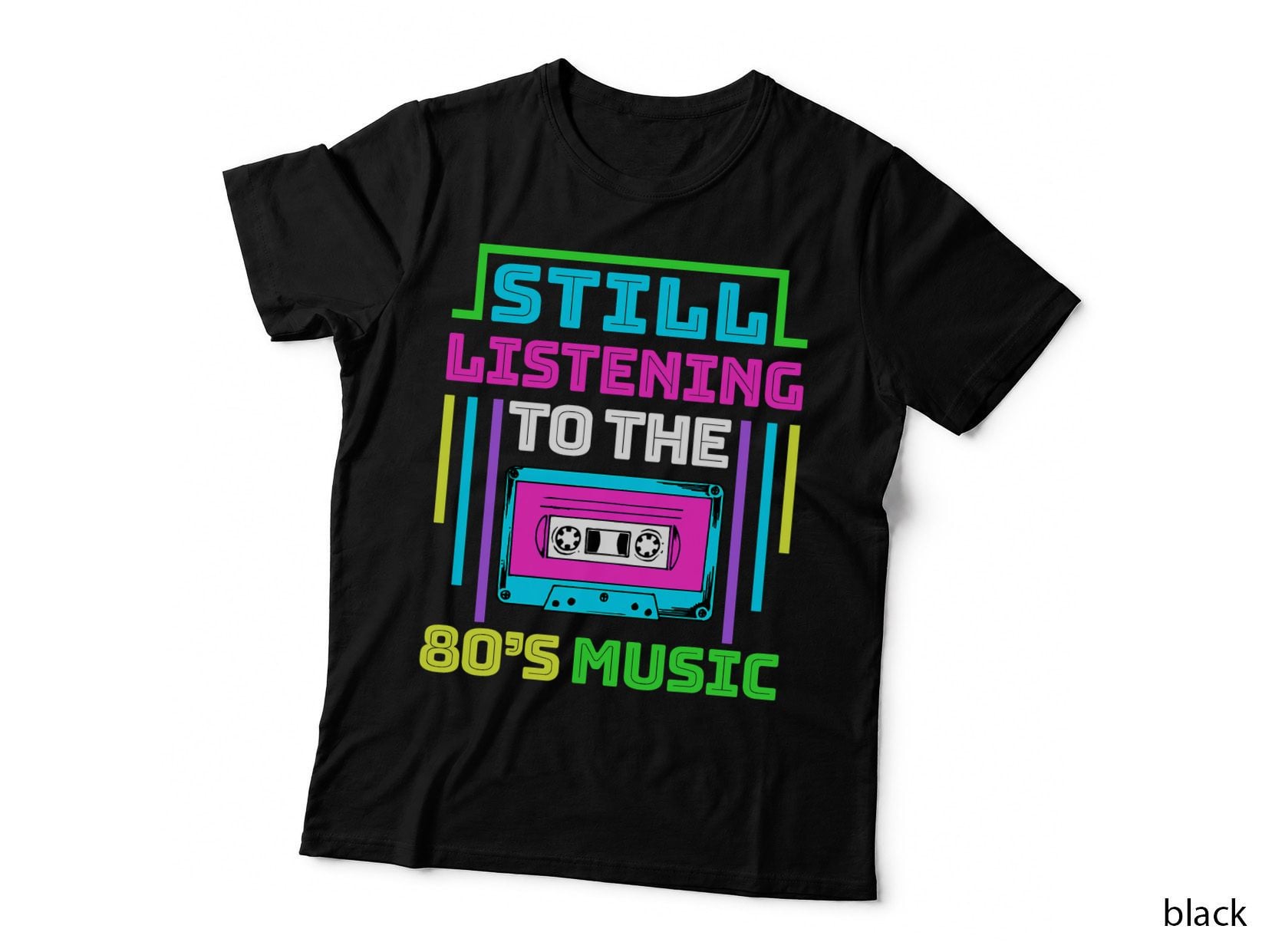 80s Music Tshirt for a 80s Music Lover, Retro Style, Vintage Fashion