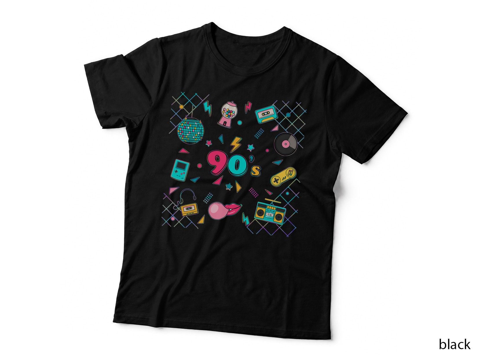 90's Retro Fashion Throwback Culture Disco Music Party Lover T-Shirt