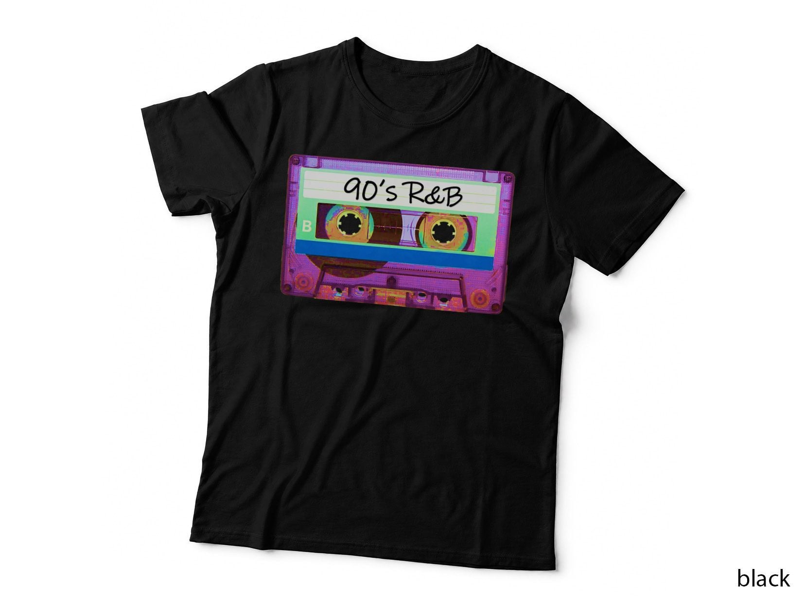 90s R&b Retro Cassette Tape Music Lover Throwback Playlist T-Shirt