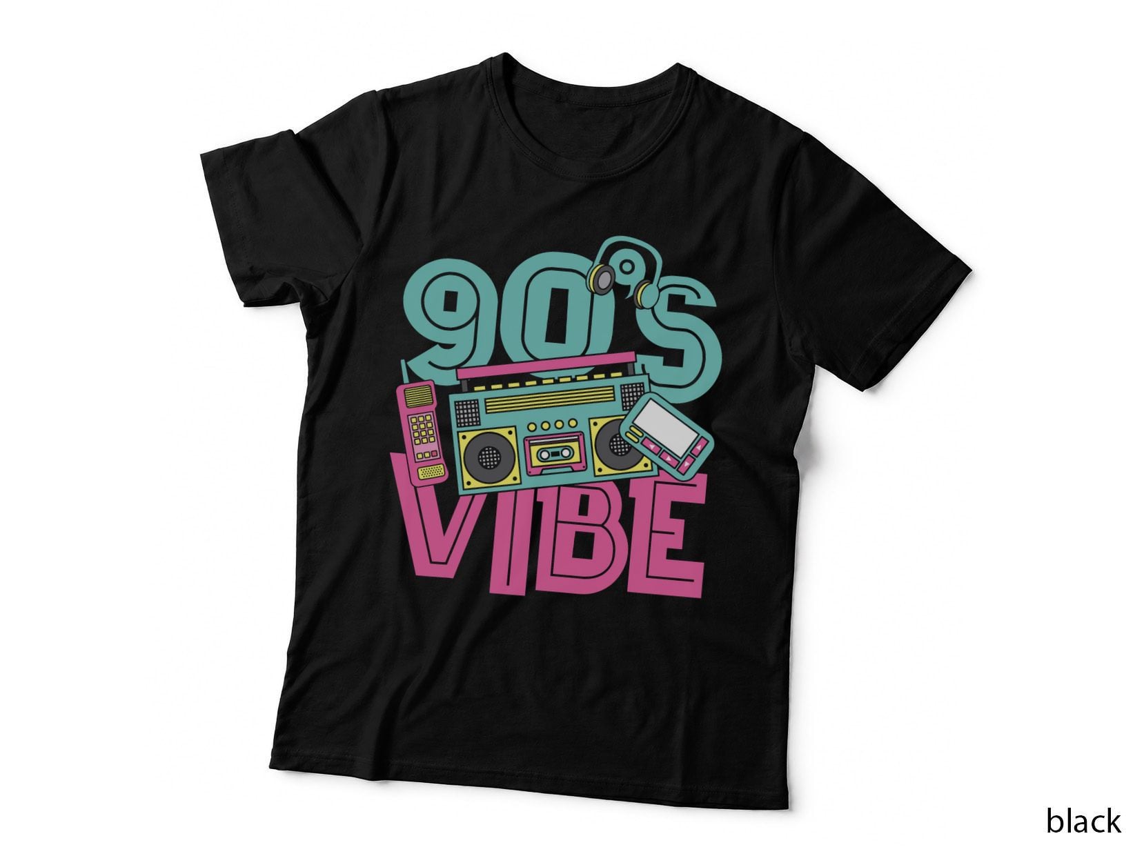 90s Vibe Vintage 1990s Music 90s Costume Party Nineties T-Shirt