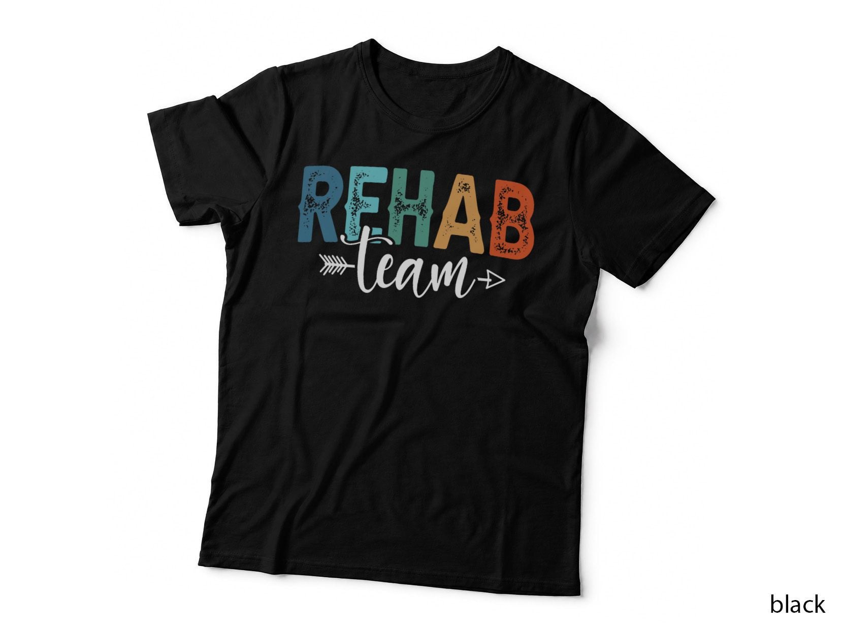 Addiction Recovery Vintage Rehab Team Gift T-Shirt