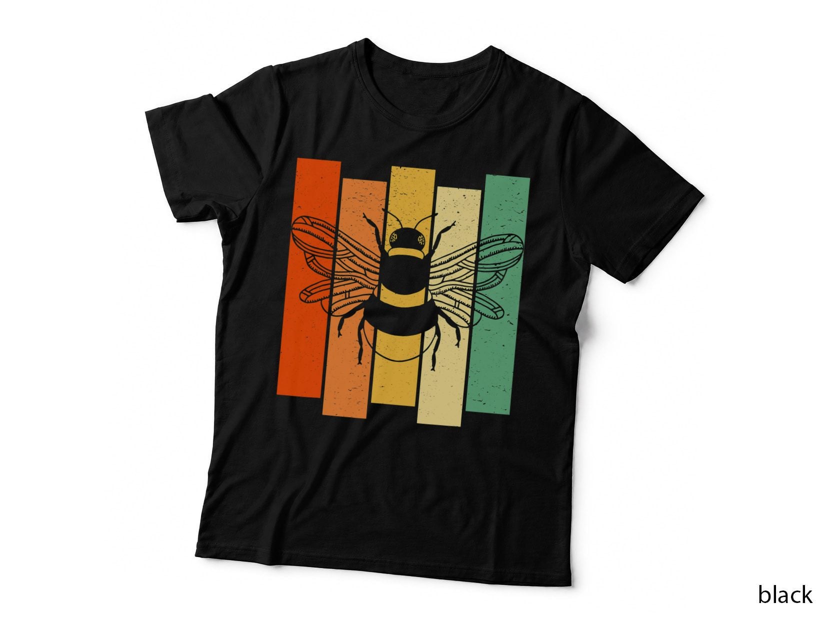 Bee Flies Insect Lover Retro Vintage, Nature Lovers, Bug Enthusiast T-Shirt