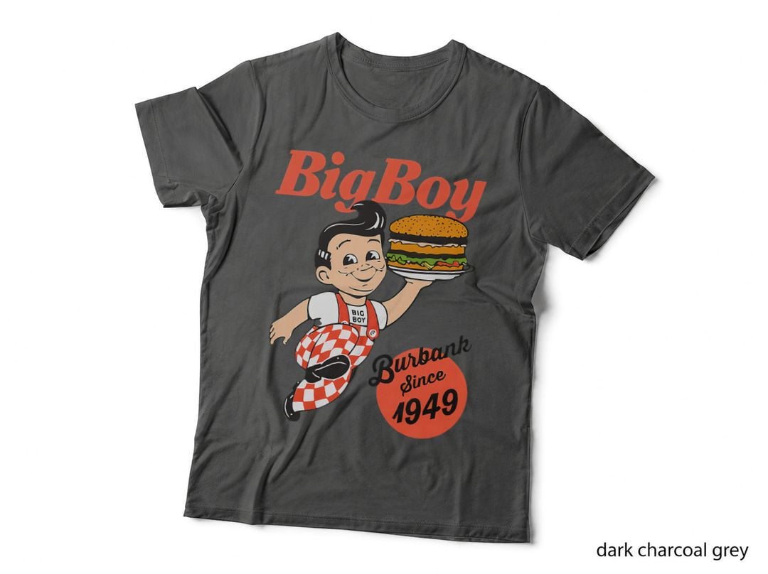 Big Bob Restaurant Burbank Los Angeles Retro Vintage T-Shirt