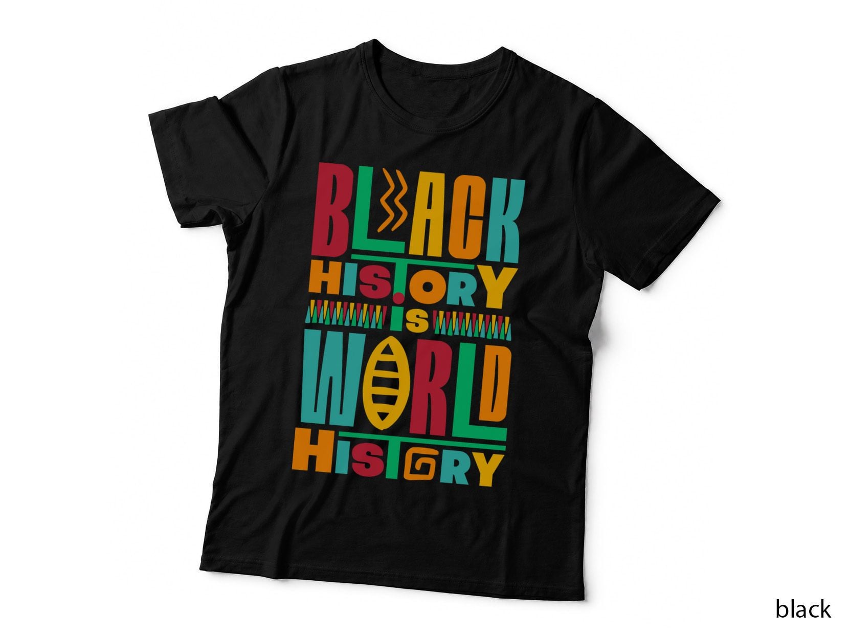 Black History World History Shirt, Retro Urban Fashion T-Shirt