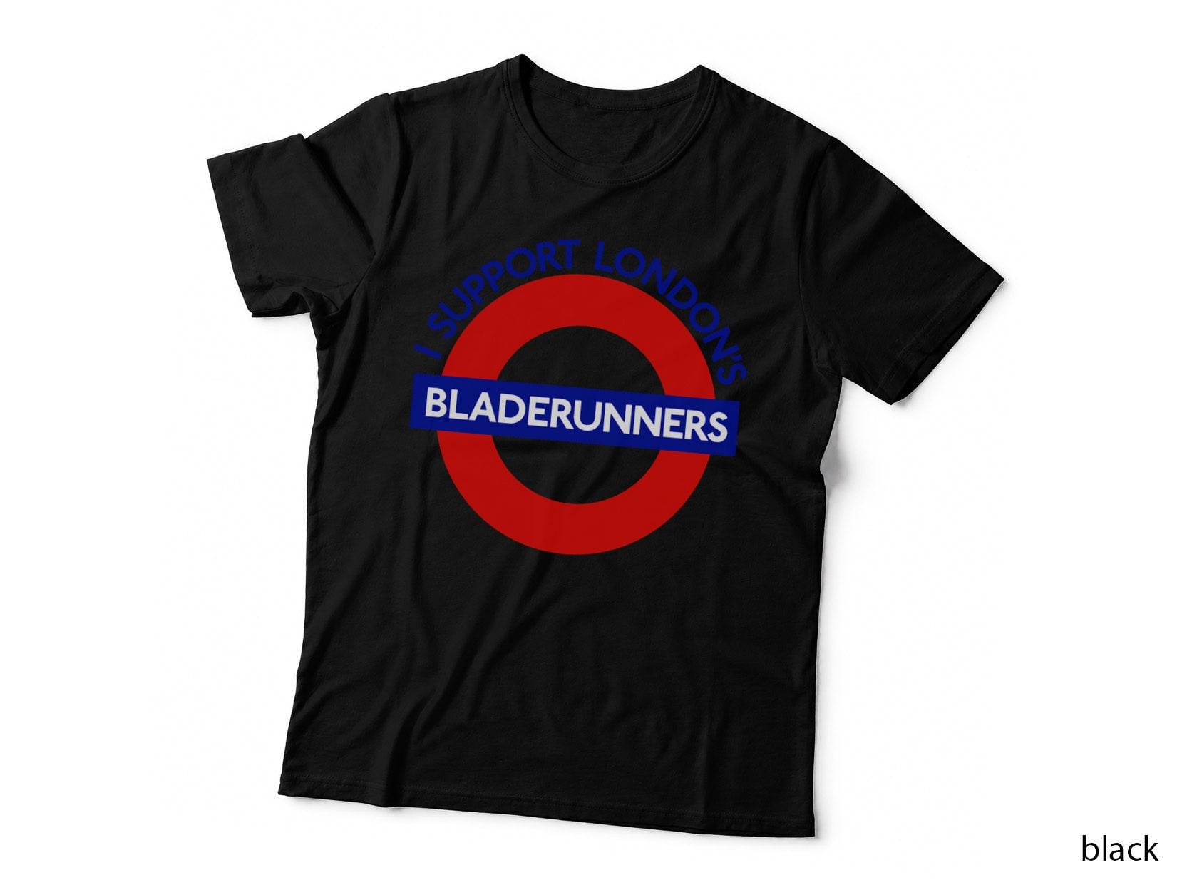 Bladerunner T-Shirt, Retro Sci-Fi Style, London's Bladerunners Support T-Shirt