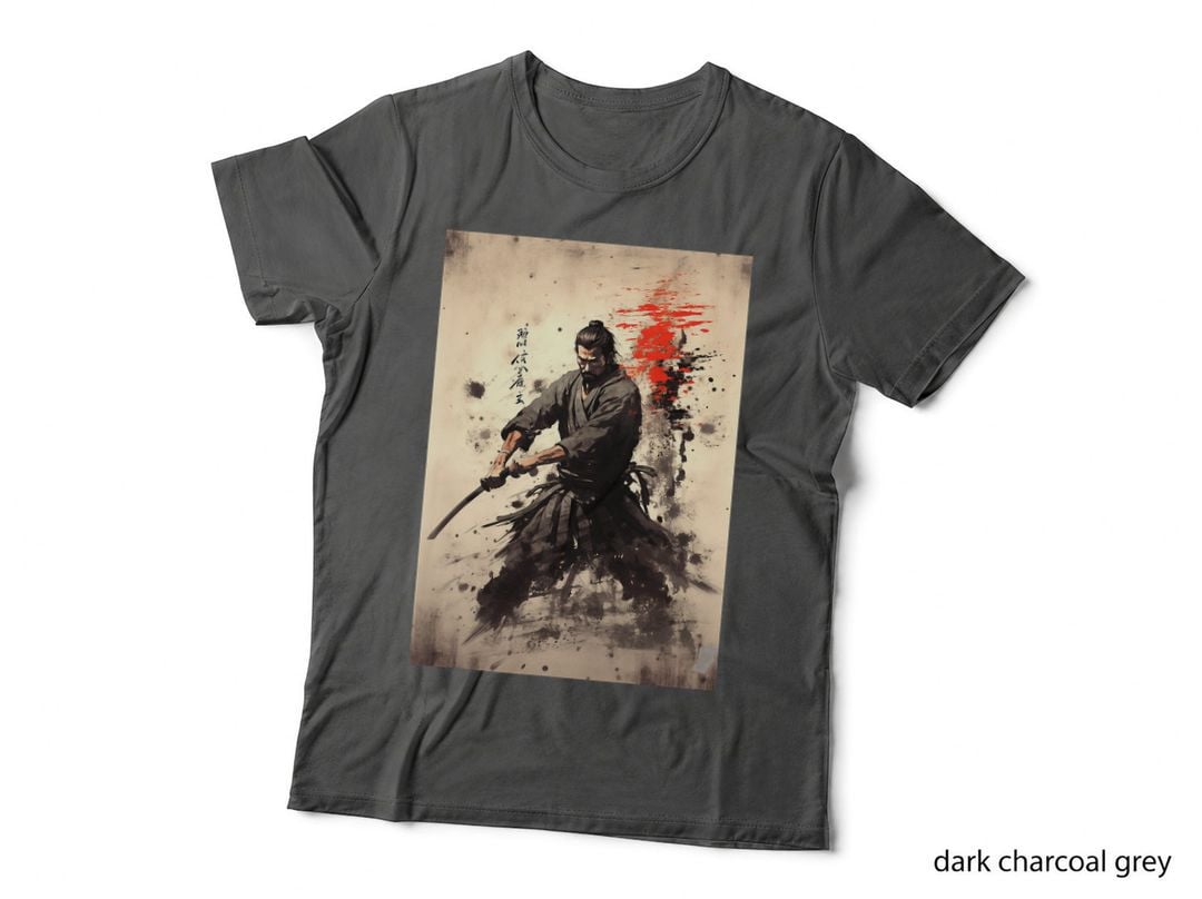 Bushido Samurai Japanese Bushido Kanji, Martial Arts, Warrior Style T-Shirt