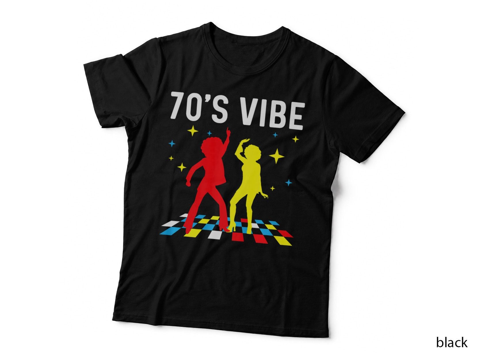 Cool Disco for Men Women 70s 80s Nightclub Music Dan, Disco Party T-Shirt