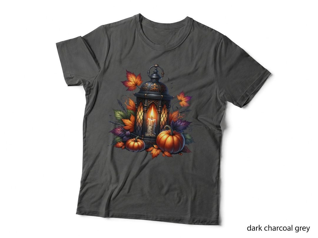 Dark Lantern Clipart, Retro Vintage, Cozy, Gift Idea, Gift T-Shirt