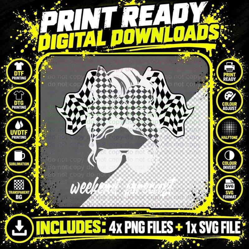 Dirt Track Racing Sprint Car Racing Checkered Flag Png SVG Digital Bundle