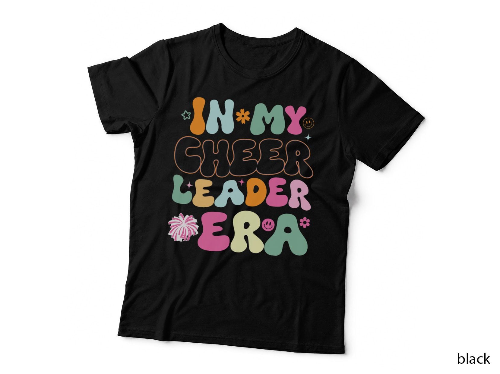 Groovy in My Cheer Leader Era Cheerleader Cheerleading T-Shirt