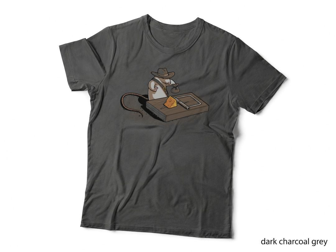 Indiana Mouse, Vintage Cartoon, Retro Style, for Women, Nostalgia T-Shirt