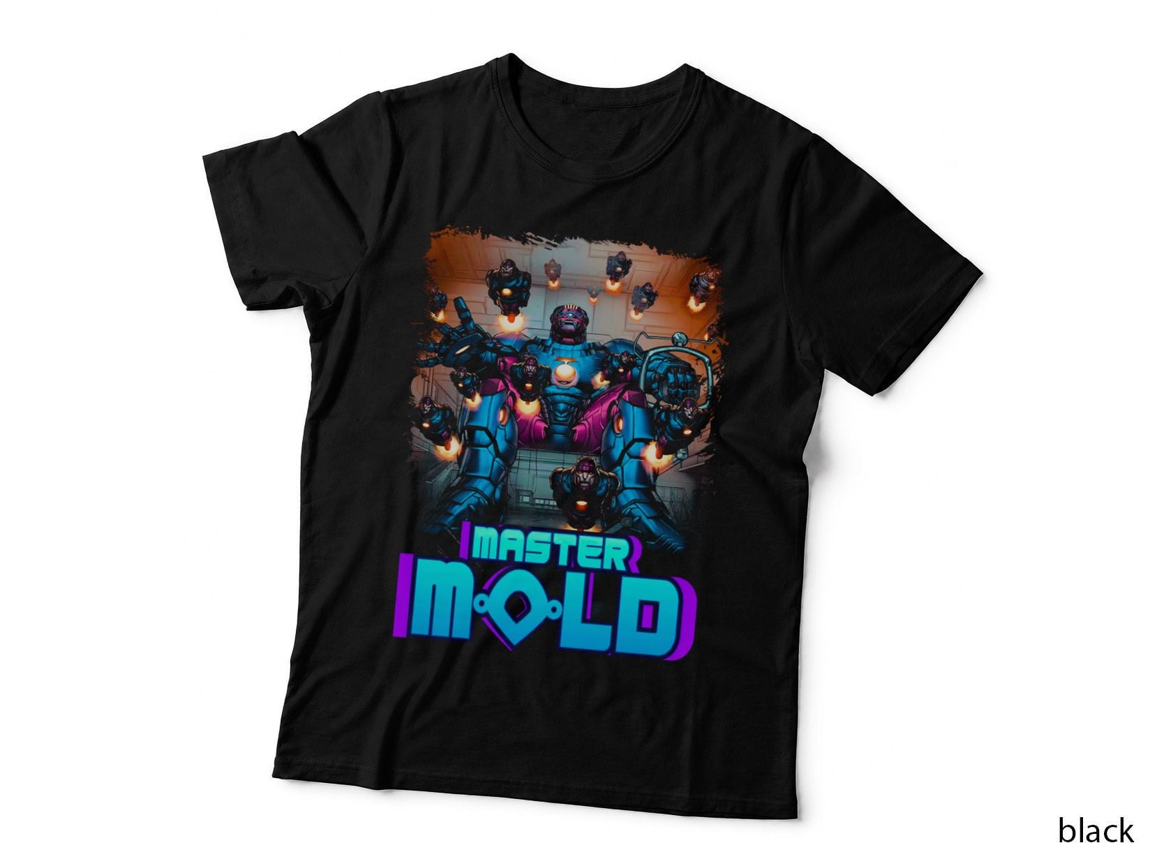 Master Mold T-Shirt, Retro Comic Book Style, Comic Book Fan Art T-Shirt