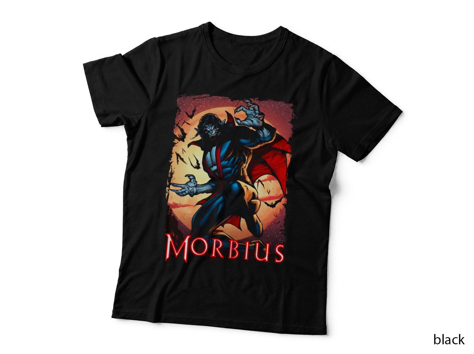 Morbius Retro Comic Book T-Shirt, Vintage Comic Art, Comic Book Fans T-Shirt