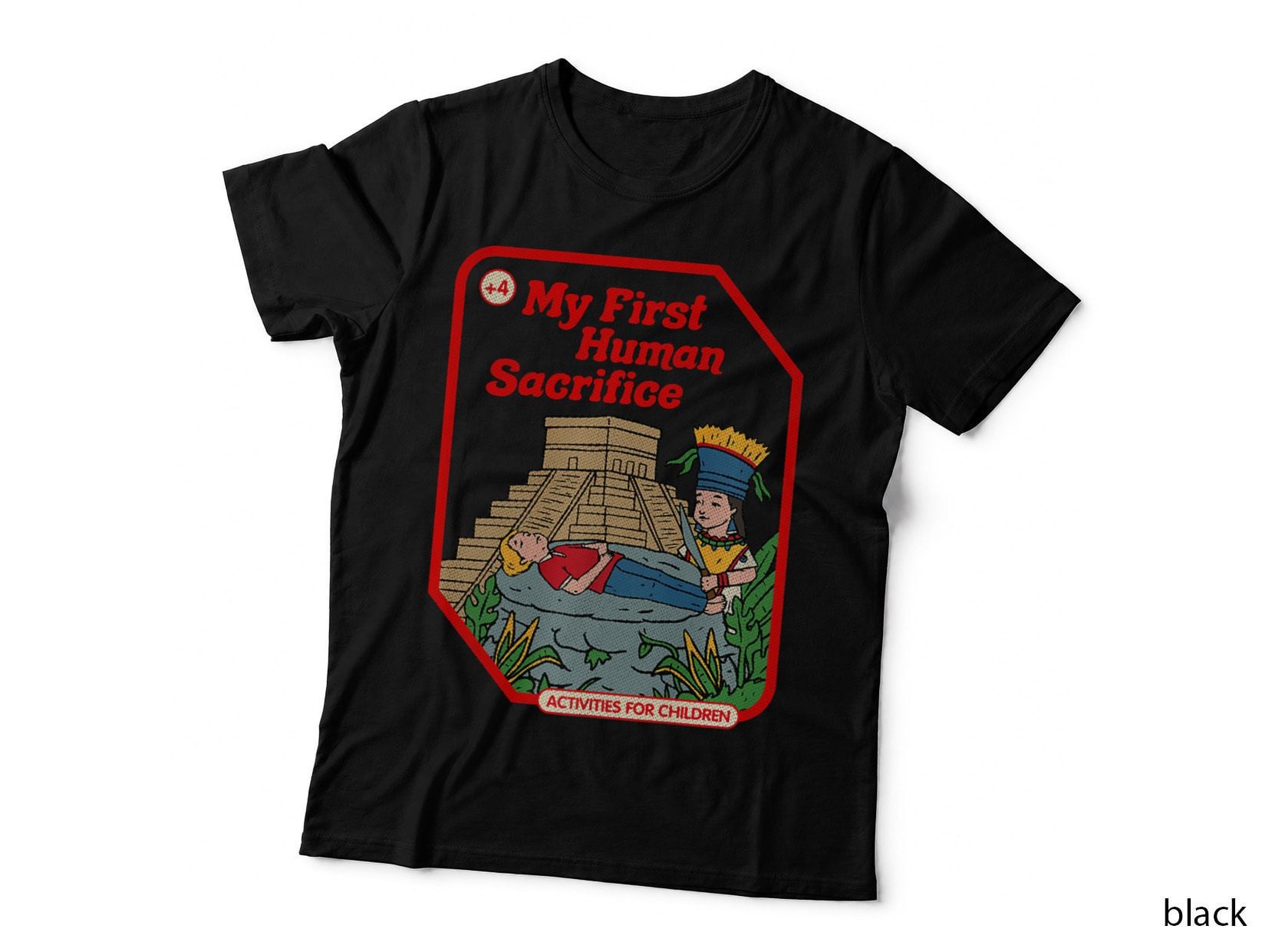 My First Human Sacrifice Occult Goth Vintage Chi, Vintage Classic T-Shirt