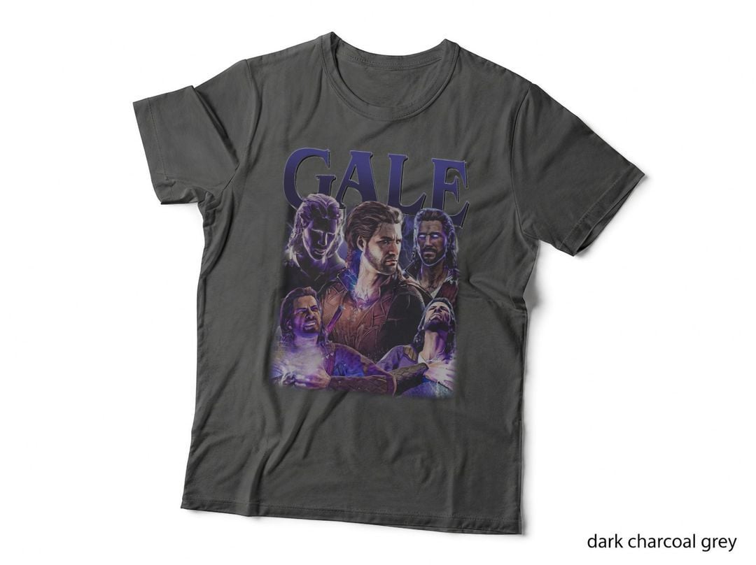 Retro Astarion Gale Baldurs Gate 3 T-Shirt, Vintage Fantasy Art