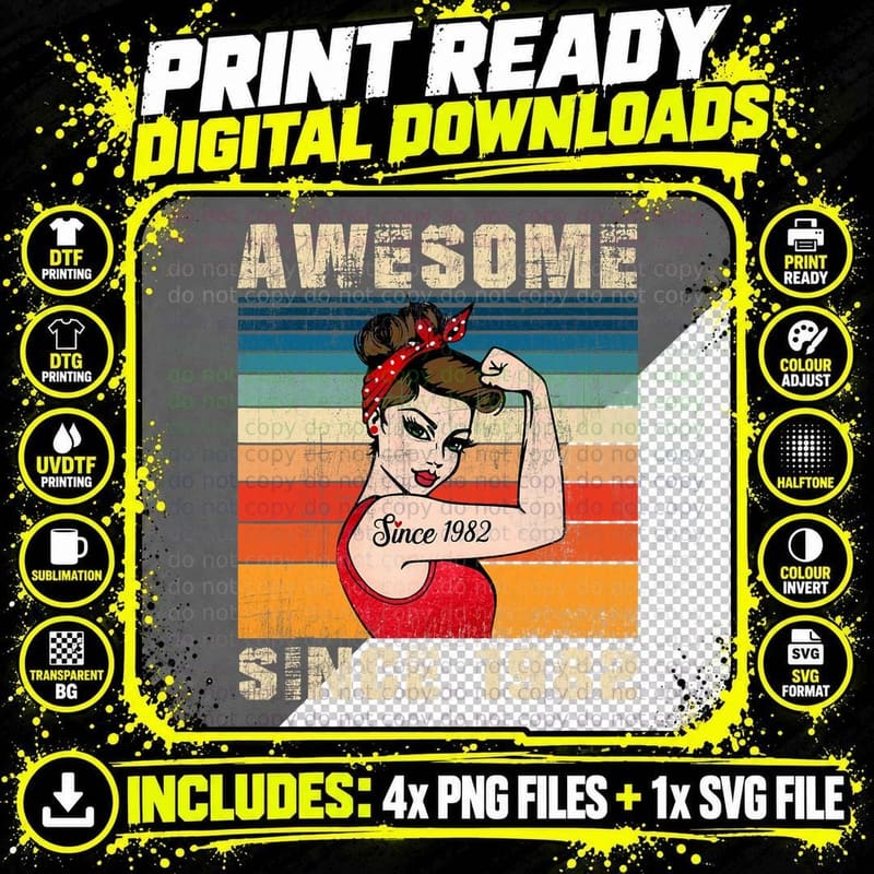 Rosie the Riveter Feminist T-Shirt Png SVG Digital Bundle