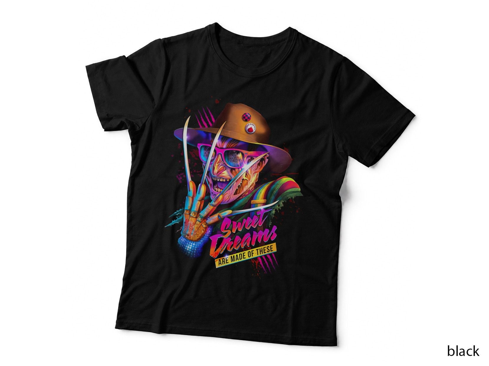 Sweet Dreams Are Made of These T-Shirt, Colorful Art Print, Retro Vibes