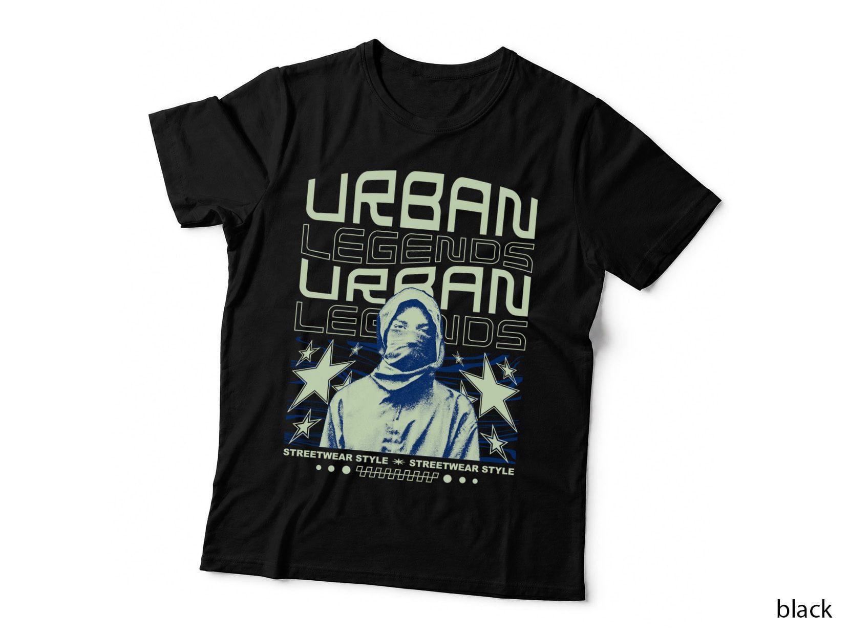 Urban Legends T-Shirt, Retro Streetwear Style, Streetwear Fashion T-Shirt