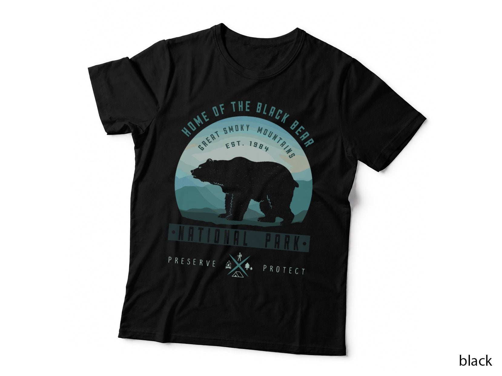 Vintage National Park Shirt Great Smoky Mountains Park T-Shirt