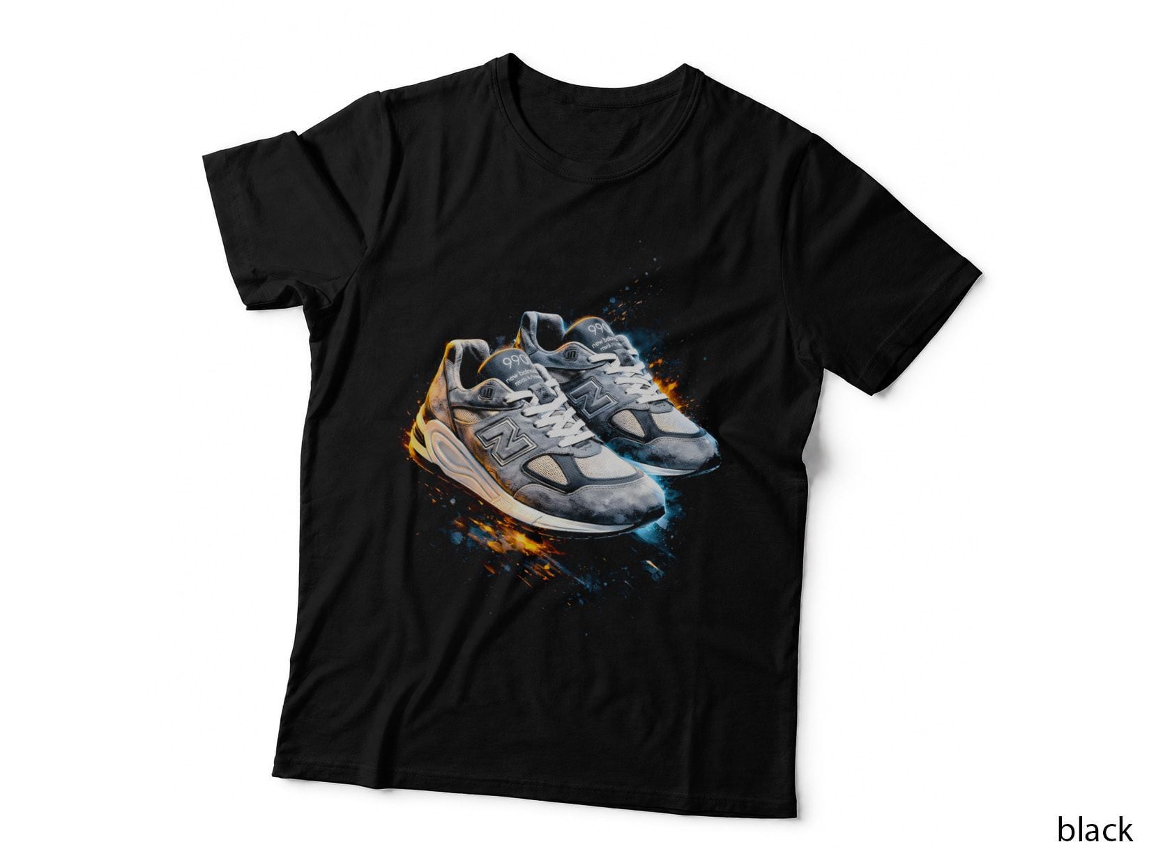 Vintage Retro Trainer T-Shirt, Halftone Sneaker Art Graphic Tee