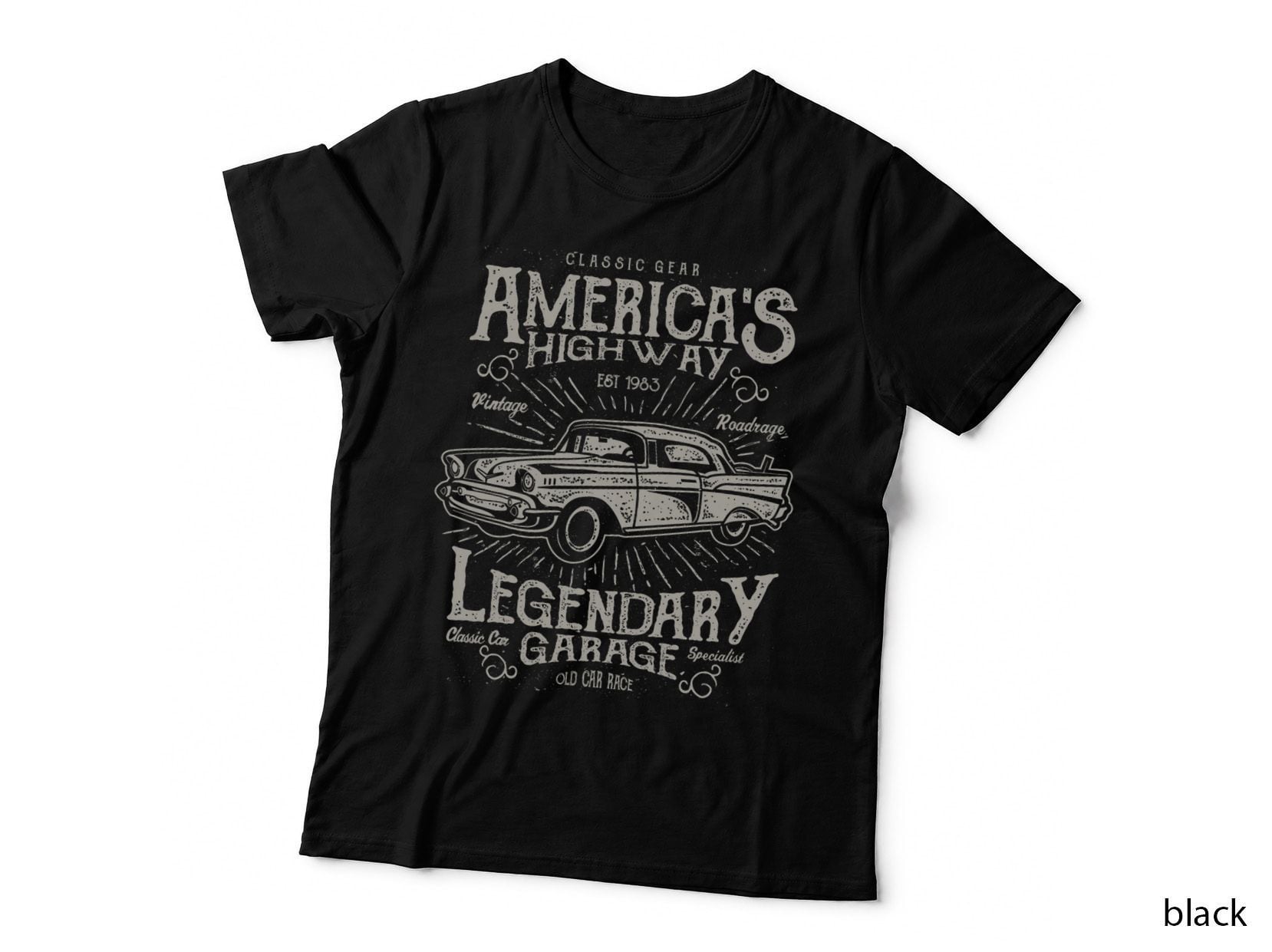 50s Vintage Car Tee Retro Auto Oldtimer Outfit Classic Car T-Shirt