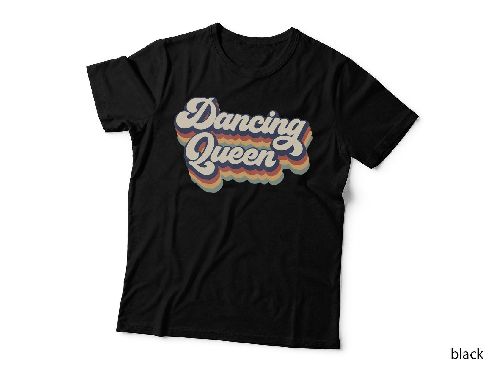 6yLX Retro Dancing Disco Queen Dancing Dancer Women, Disco Party T-Shirt